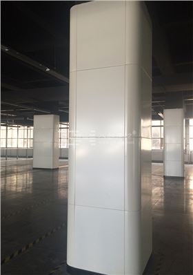 【室內包柱鋁單板】又一經典應用案例為您呈現