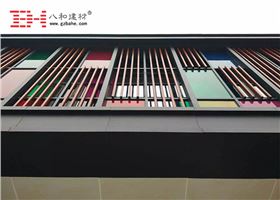 木紋型材方通外墻裝飾效果-橫琴中央匯沿街商鋪2