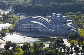 柳州奇石展覽館-鋁單板、條形鋁天花板、鋁格柵吊頂