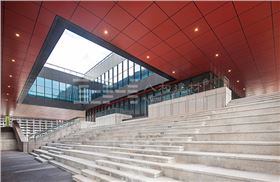 上海外高橋文化藝術中心-穿孔鋁單板 、鋁天花吊頂2