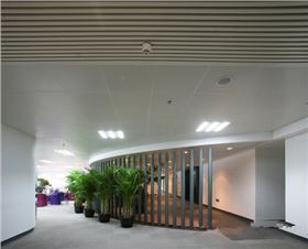 北京財富中心鋁方通天花吊頂