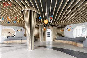 木紋弧形鋁方通