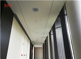 真石漆鋁瓦楞板天花