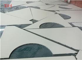 真石漆鋁蜂窩板