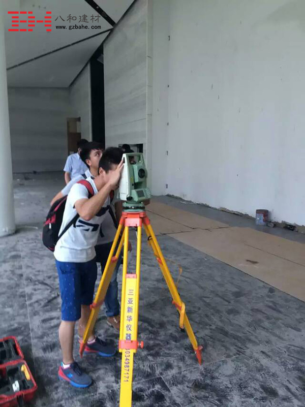 【測量現場】雕塑造型鋁單板測量精度的高標準