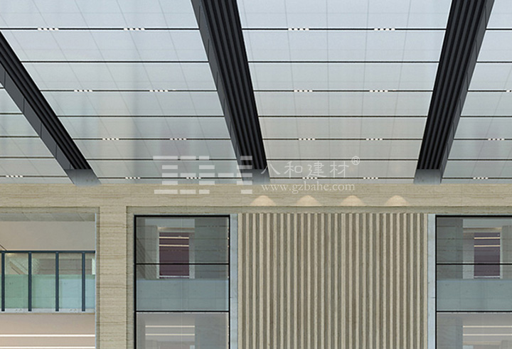 沖孔鋁瓦楞板應用案例