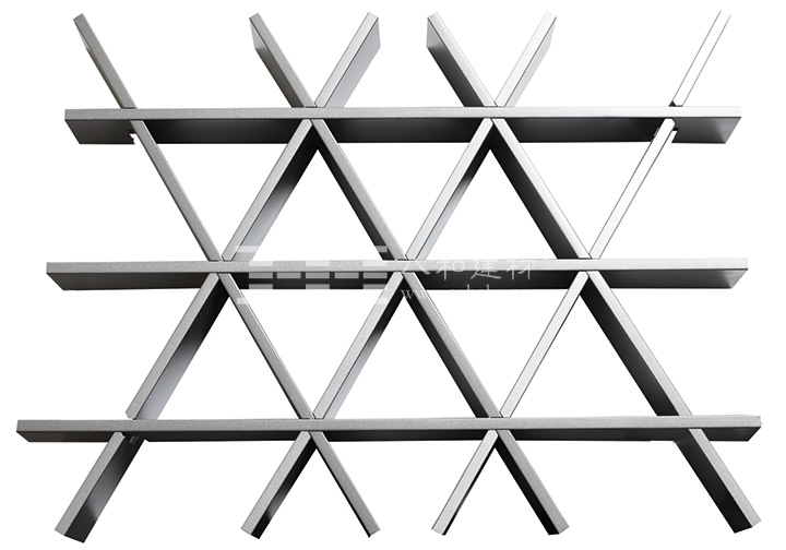 三角形鋁格柵吊頂 三角形鋁格柵吊頂