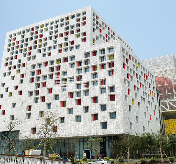 藝術鏤空鋁單板外墻-八和建材