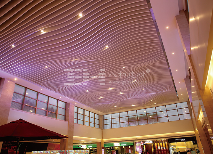 藝術弧形鋁方通-八和建材