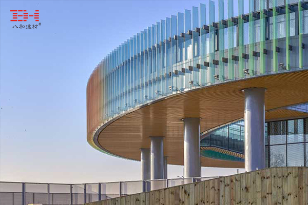 案例欣賞:沖孔鋁單板裝飾低碳生活館外墻 案例欣賞:沖孔鋁單板裝飾低碳生活館外墻