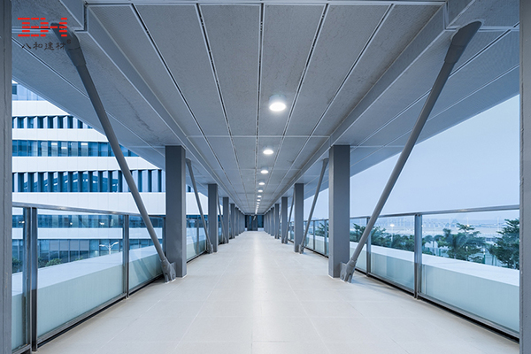 珠海口岸大樓沖孔鋁板