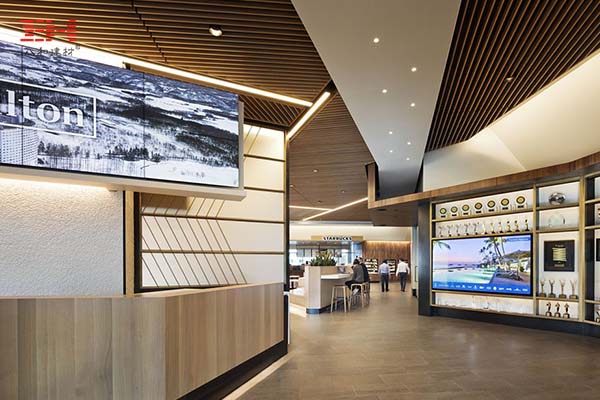 木紋型材鋁方通天花