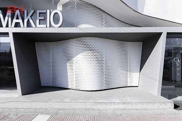 外墻穿孔鋁單板