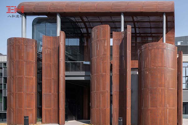 弧形穿孔鋁單板 弧形穿孔鋁單板