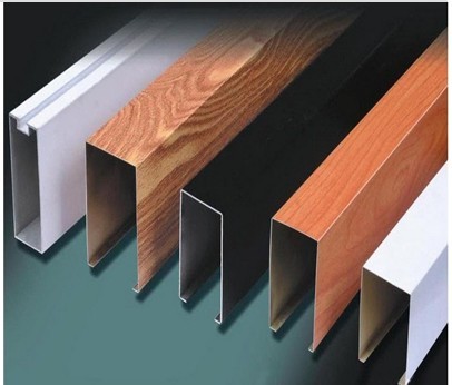 U型鋁方通、型材鋁方通、特殊造型鋁方通的簡單區別