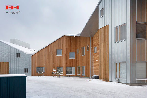 案例欣賞:幕墻鋁單板裝飾芬蘭現代幼兒園 案例欣賞:幕墻鋁單板裝飾芬蘭現代幼兒園